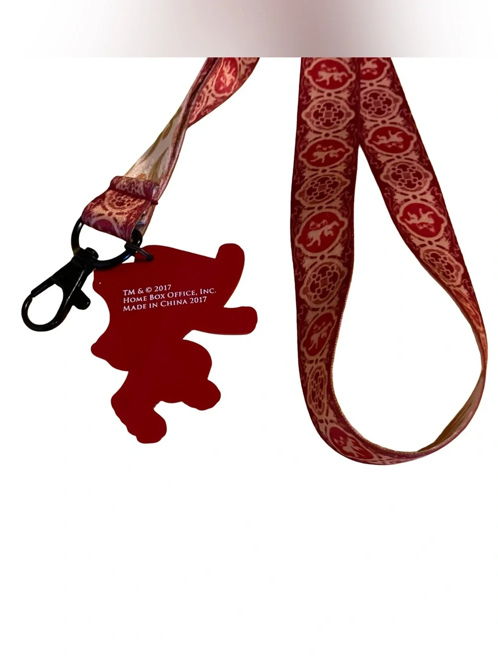 Game of Thrones House Lannister Lanyard Lion Sigil Charm HBO Promo 2017